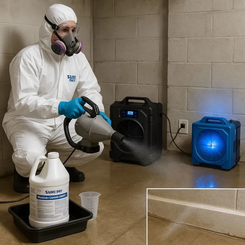 Sanitization and Odor Removal process in South Fulton, TN