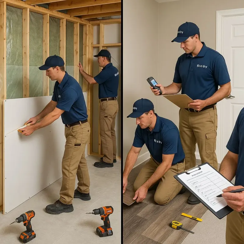 Repairs and Reconstruction process in South Fulton, TN